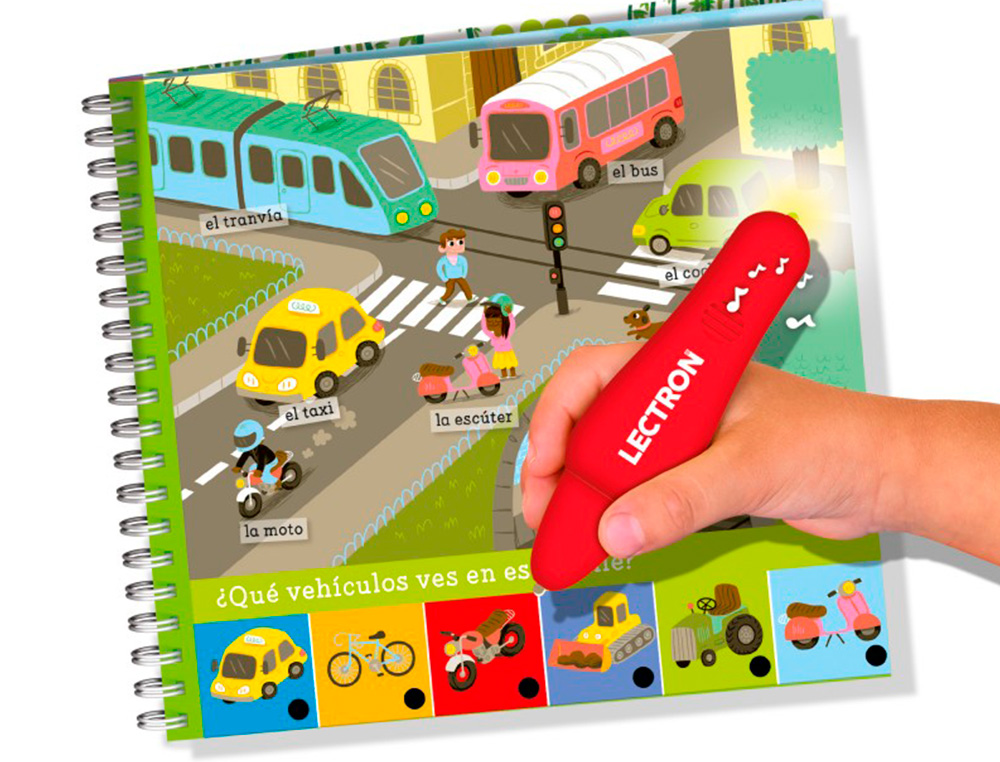 JUEGO DISET DIDACTICO LECTRON LOS VEHICULOS