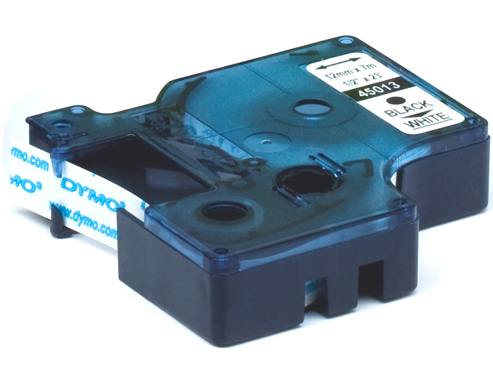CINTA DYMO 1000 AZUL-BLANCO 12MM X 7MT D1
